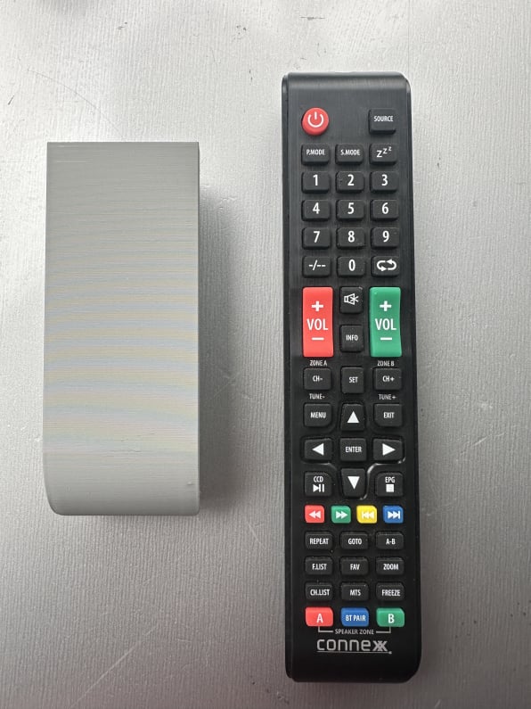 Connexx remote holder by Rick's Tech Talk